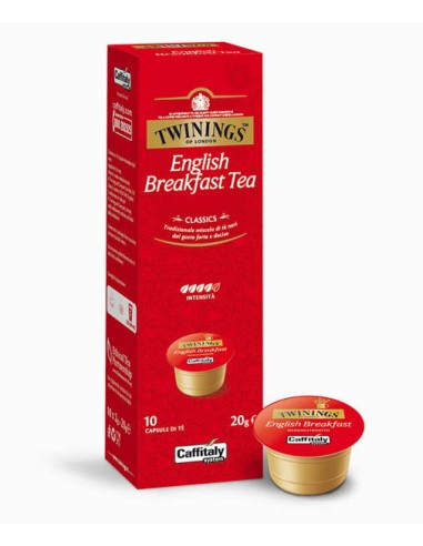 English Breakfast Tea Twinings Capsule Caffitaly