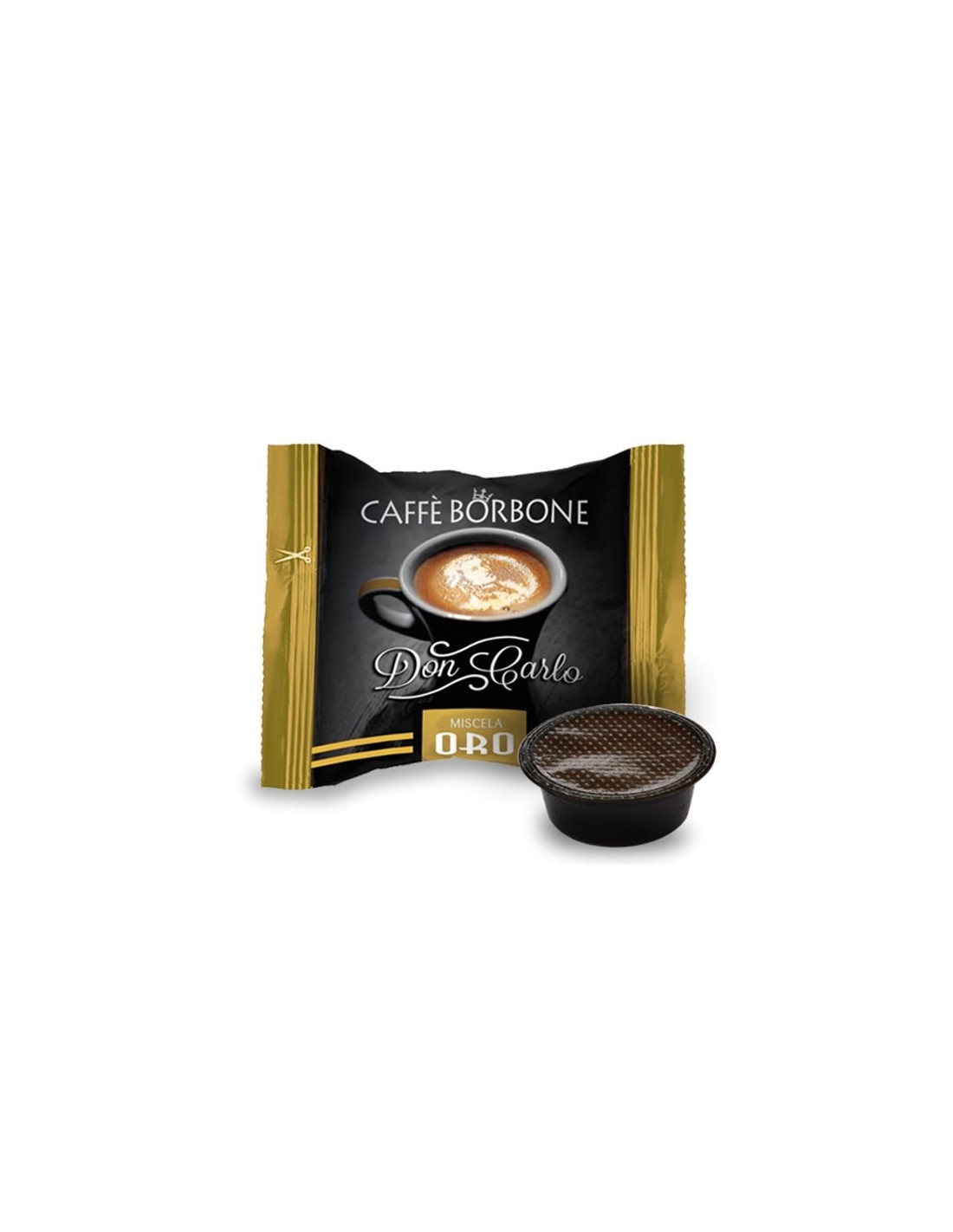MIX 200 CÁPSULAS CAFFÈ BORBONE DON CARLO - 50 MISCELA NERA - 50 MISCELA  ROSSA - 50 MISCELA BLU - 50 MISCELA ORO - COMPATIBLES A MODO MIO - Caffè  Borbone